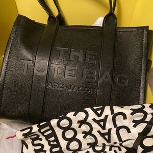 Marc jacobs the tote bag large leather